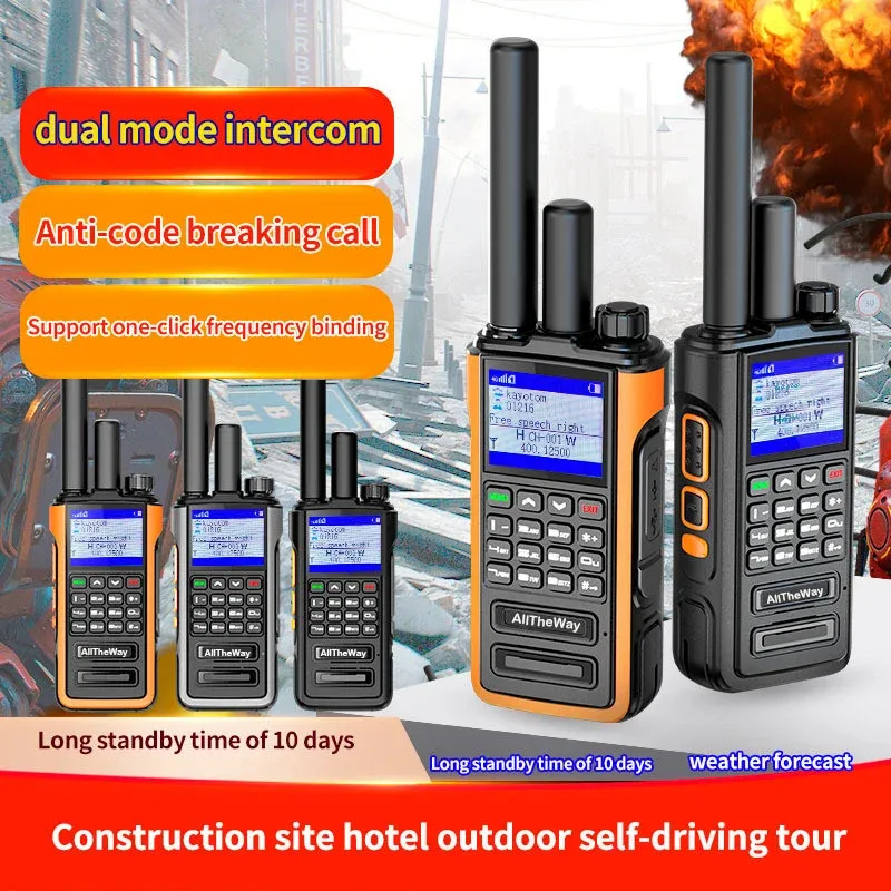 Kayotom D09 Public Network Plus Analog 5W Waterproof Walkie Talkie - Global PTT PoC 4G Two-Way Radio, Professional Long-Range Communication fontool - Image 10
