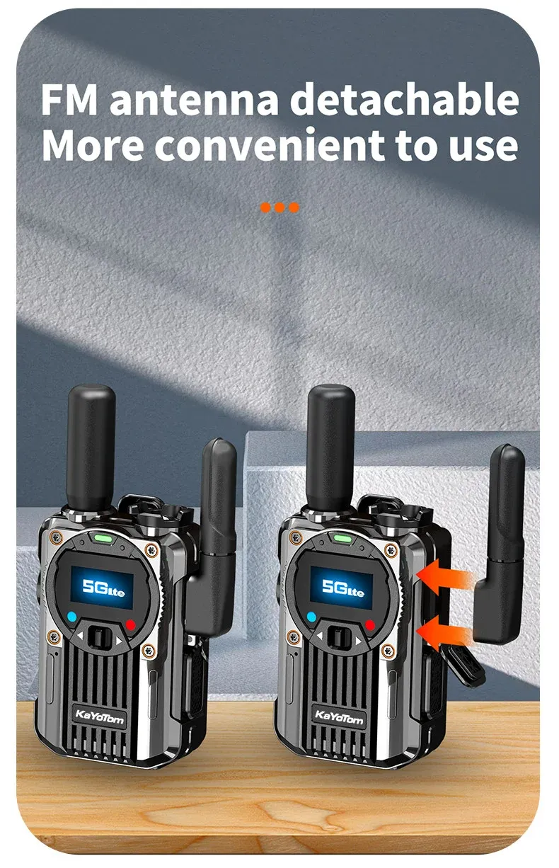 M66 Global available 5000KM POC 4G Walkie Talkie Two-way Intercom Radio - Image 6