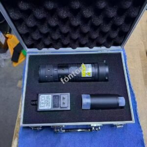 Fontool 120W laser flashlight kit in professional carrying case with charger and batteries