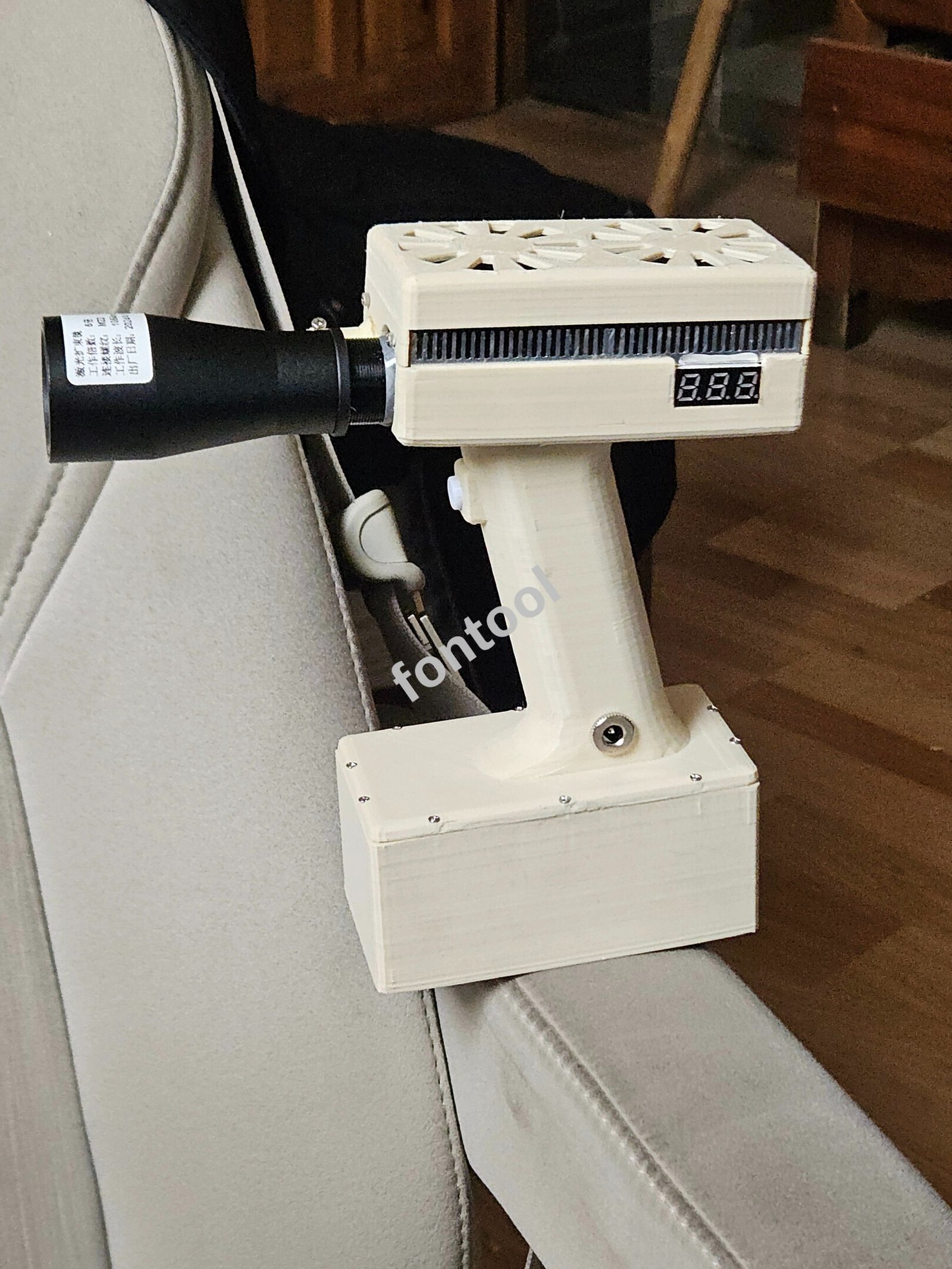 Fontool KX 500W full power handheld laser pump source with dual cooling fans