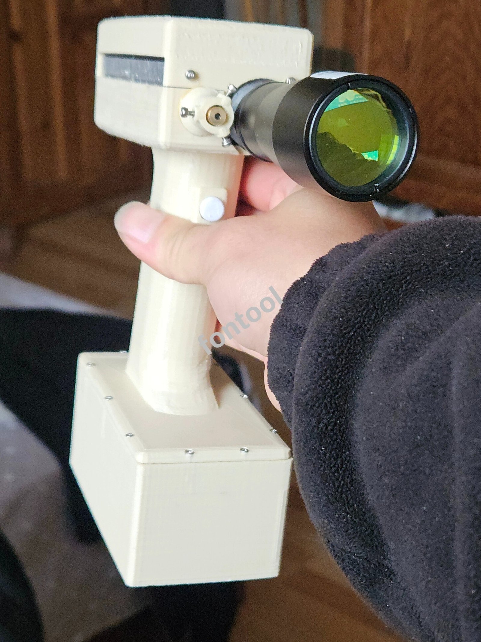 Fontool KX 500W full power handheld laser pump source with dual cooling fans