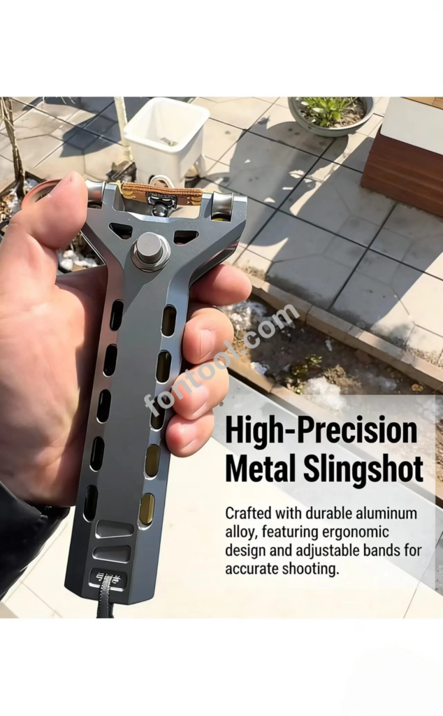 Fontool G4G5 Professional Telescopic Aluminum Alloy Slingshot（Auto-Loading Bow）